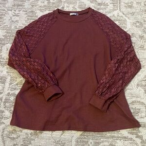 Purple Long Sleeve Shirt